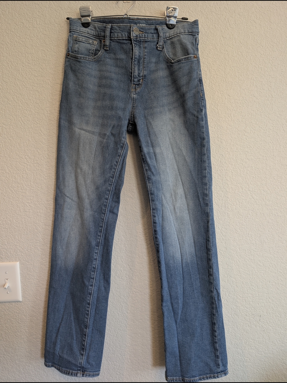 Boy's Sz 16 Old Navy Light Blue Straight-Leg Denim Jeans